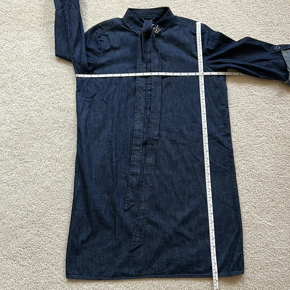 NWT LOFT Denim MP Dress - Picture 9 of 11